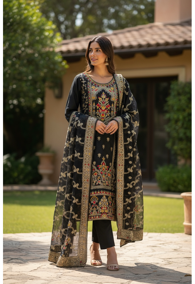 Banarasi kurti set