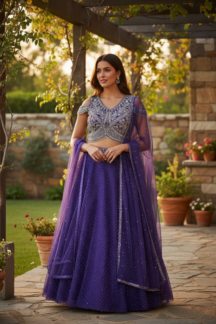 Lehenga Choli set : Size 44/46 by Kurti Connection USA