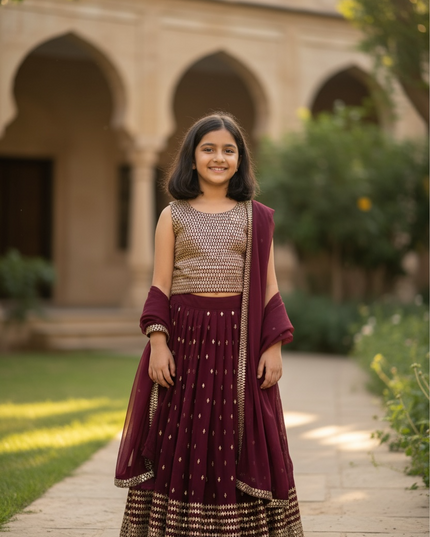 Lehenga Choli set for little girls