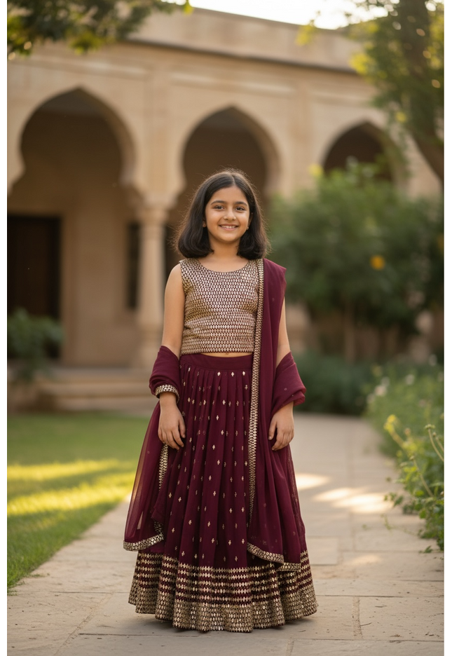 Lehenga Choli set for little girls
