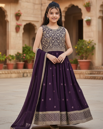 Size 38: kids / girls Anarkali set