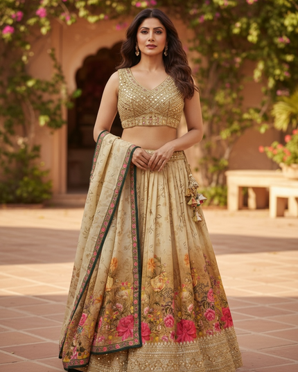 Wedding guest collection: lehenga Choli set