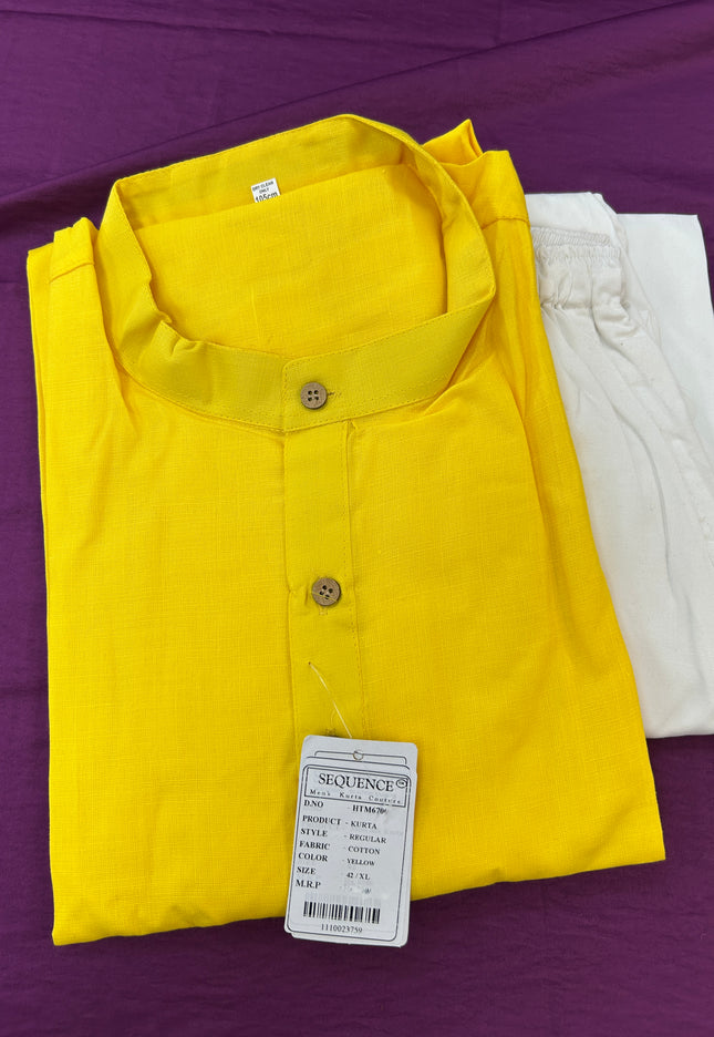 Cotton kurta pajama - Kurti Connection USA