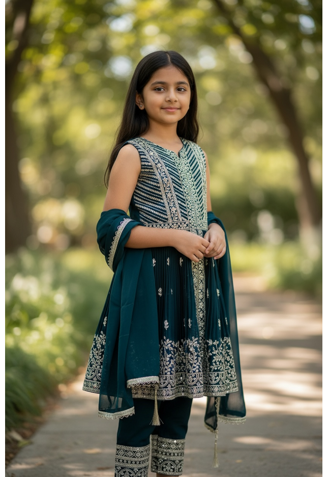 Silk salwar set