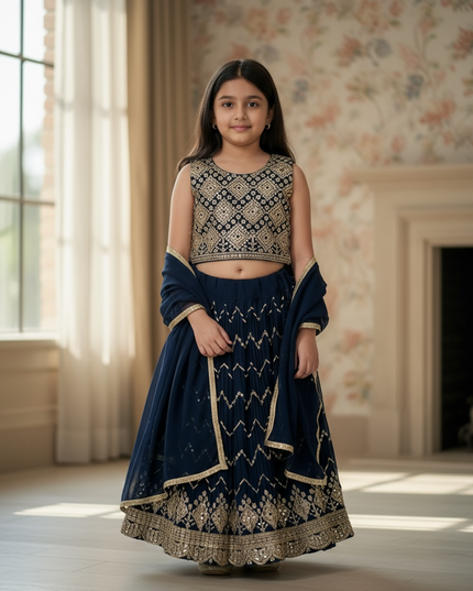 Lehenga Choli set for kids : girls