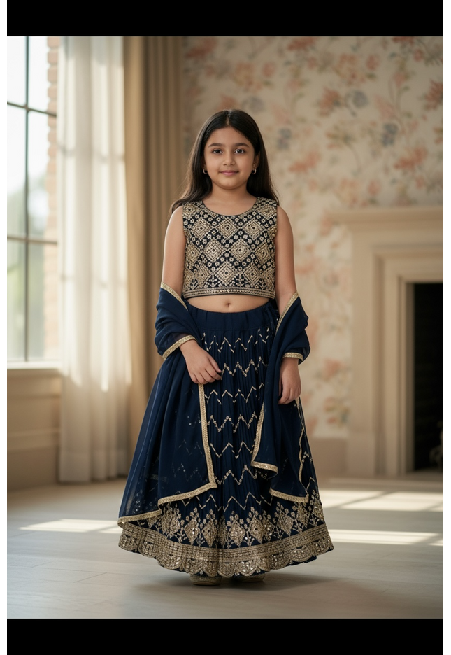 Lehenga Choli set for kids : girls