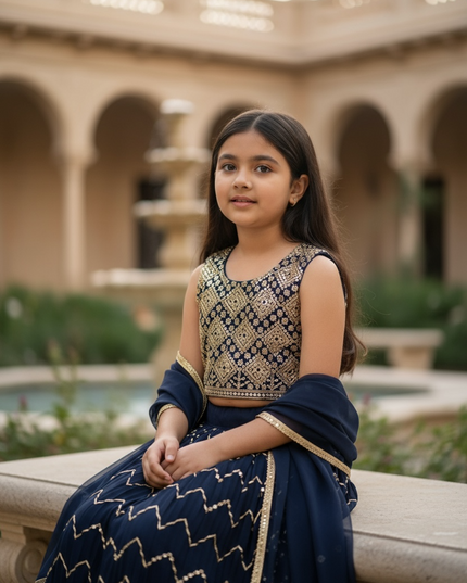 Lehenga Choli set for kids : girls