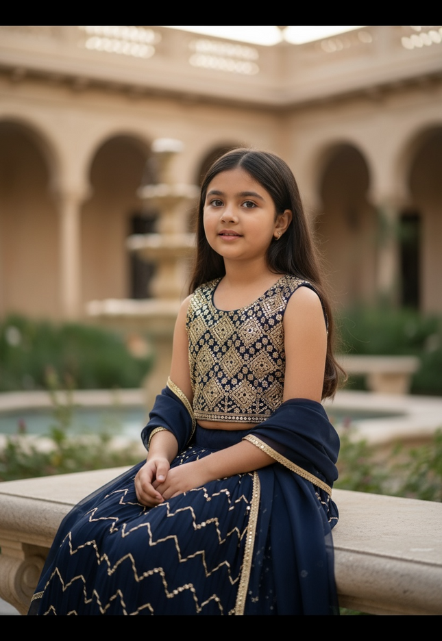 Lehenga Choli set for kids : girls