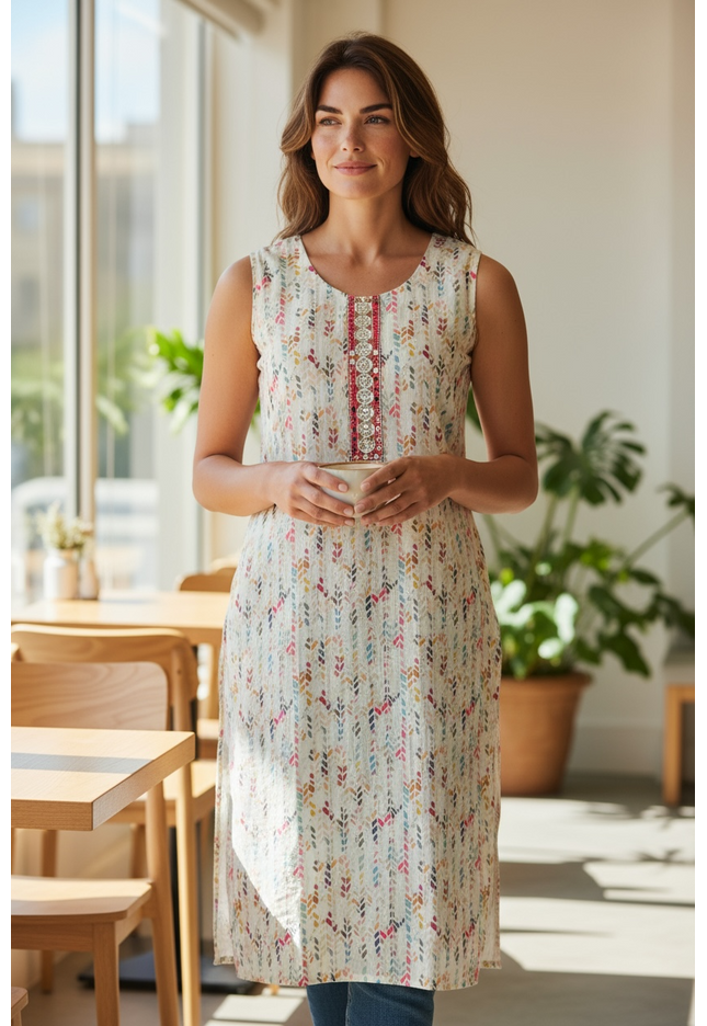 Georgette lightweight kurti