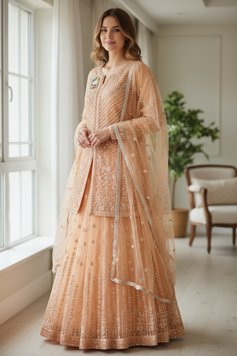 Lehenga Choli set by Kurti Connection USA