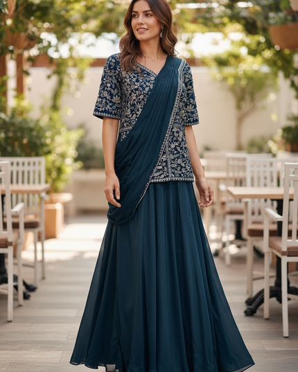 Party wear long gown