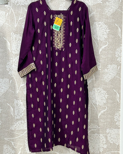 Silk salwar set - Kurti Connection USA