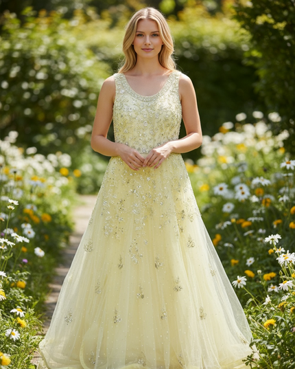 Party wear long gown