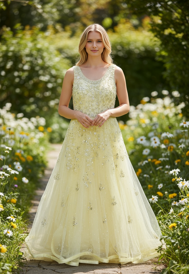 Party wear long gown