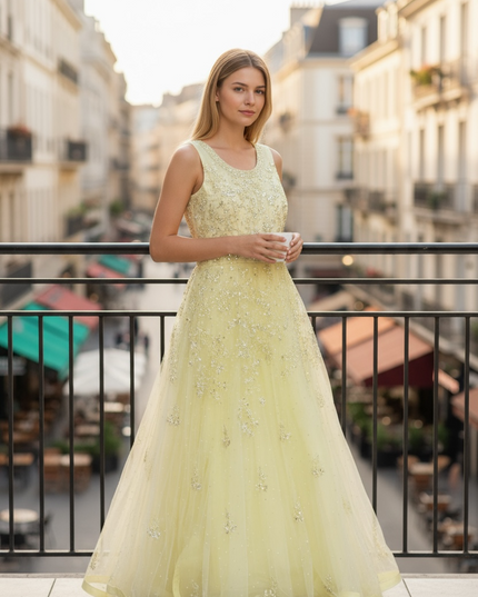 Party wear long gown