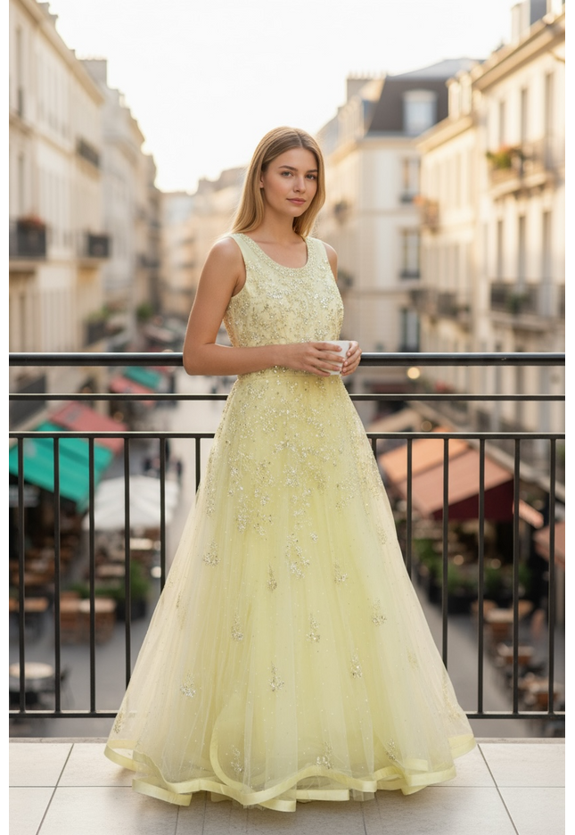 Party wear long gown