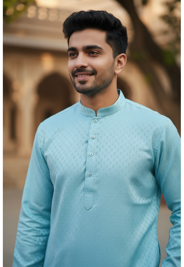 Silk kurta pajama set