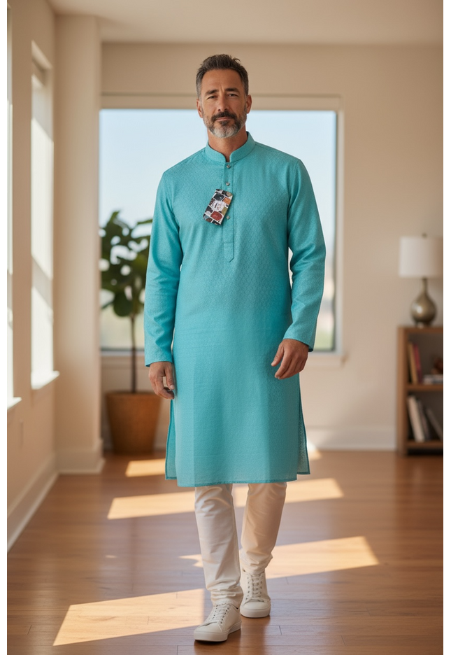 Silk kurta set