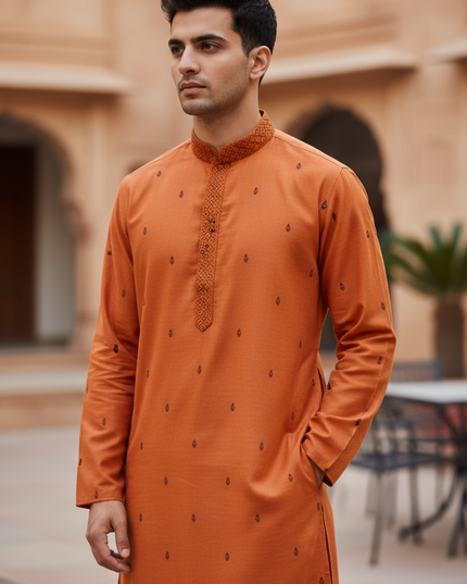 Cotton kurta pajama set