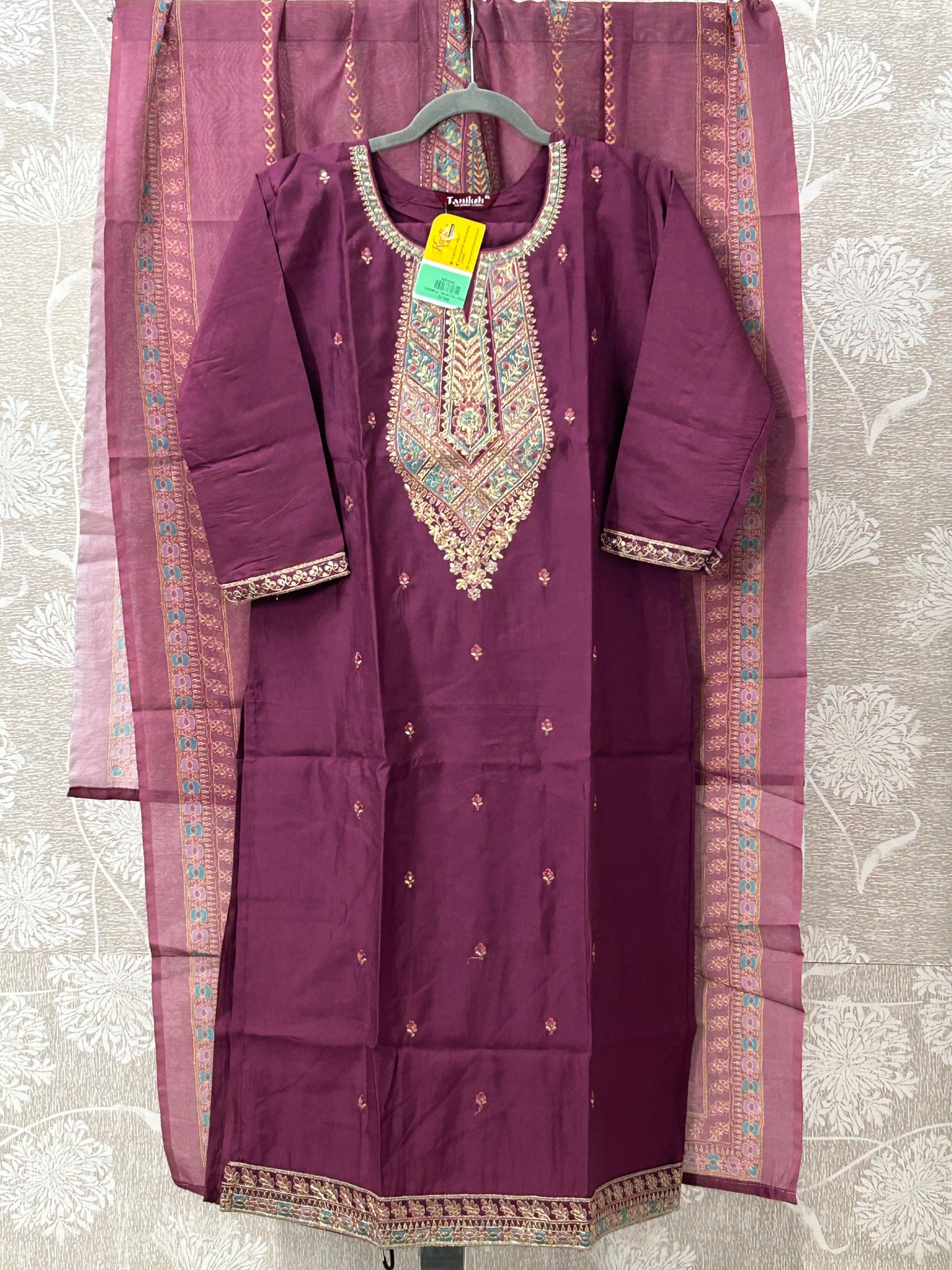Modal silk Kurti set