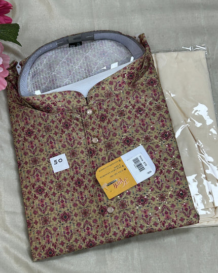 Plus size kurta set - Kurti Connection USA