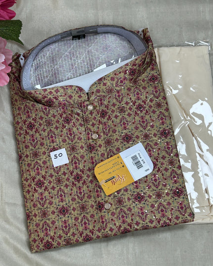 Plus size kurta set - Kurti Connection USA