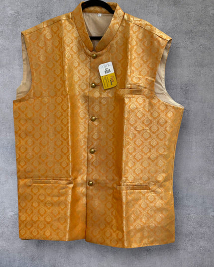 Silk vest for kurta - Kurti Connection USA