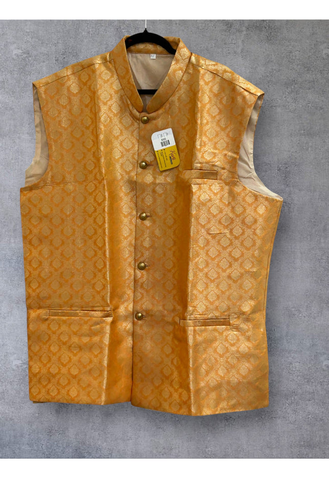 Silk vest for kurta - Kurti Connection USA