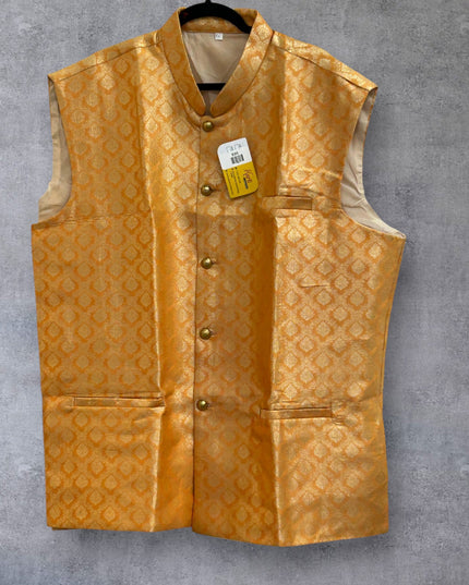 Silk vest for kurta - Kurti Connection USA