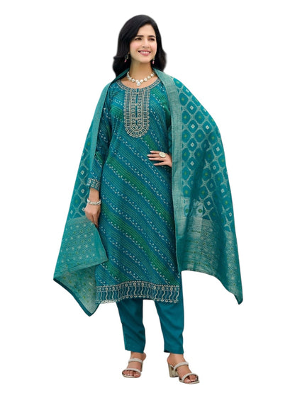 Soft cotton Bandhani salwar sets by Kurti Connection USA