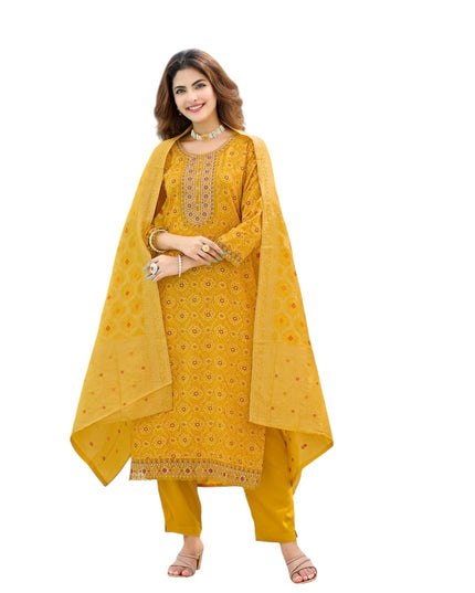 Soft cotton Bandhani salwar sets