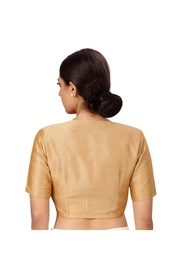 Antique gold blouse
