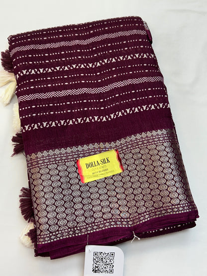 Dola silk saree
