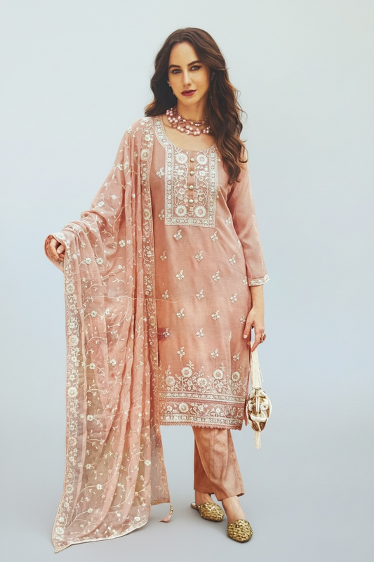 Wedding guest collection : Chiffon Salwar set