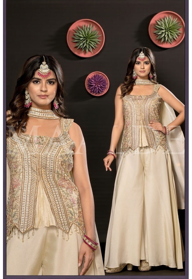 Wedding guest collection : Sharara suit