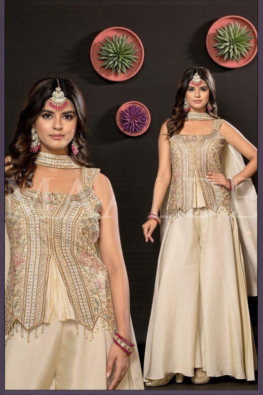 Wedding guest collection : Sharara suit