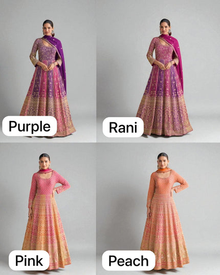 Wedding collection: Rutba : heavy Anarkali suits