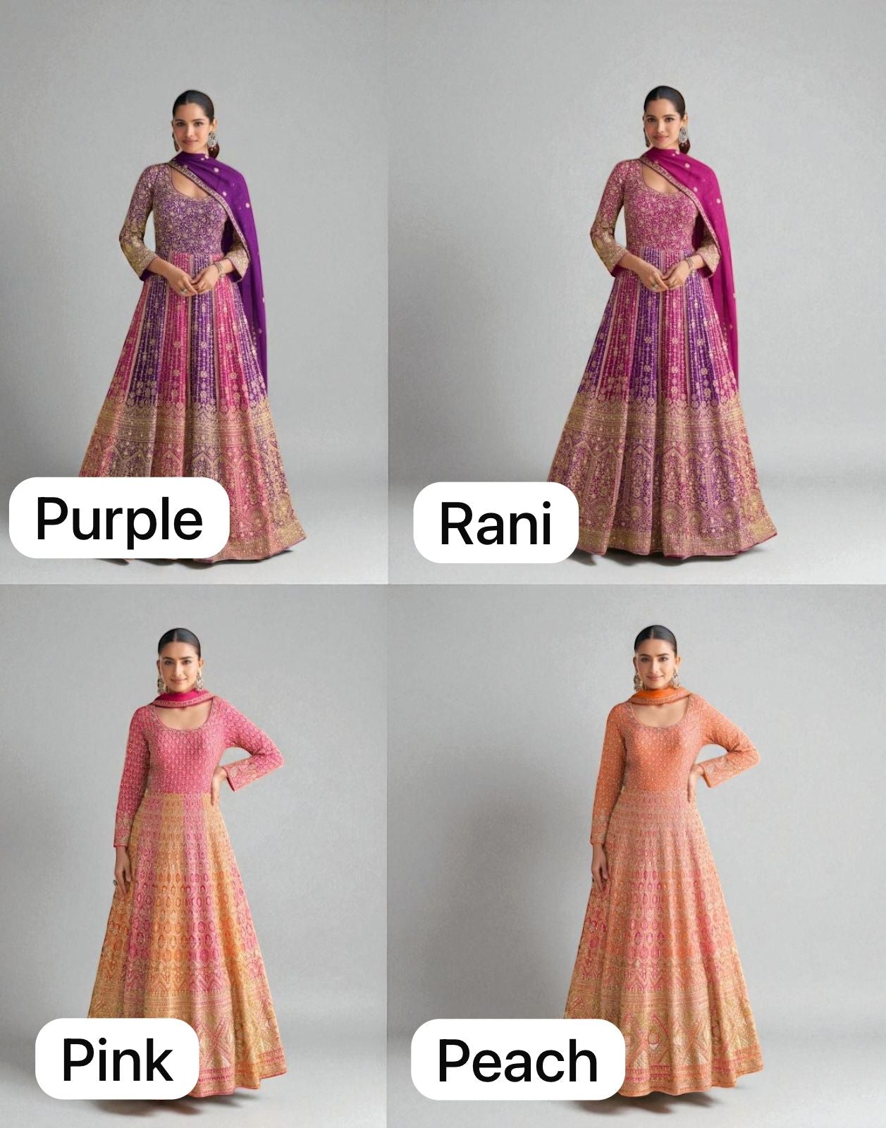 Wedding collection: Rutba : heavy Anarkali suits