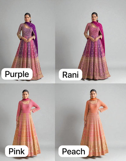 Wedding collection: Rutba : heavy Anarkali suits