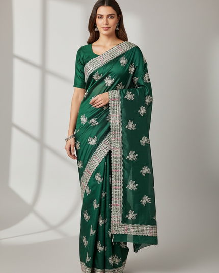 Party wear saree : best for wedding functions