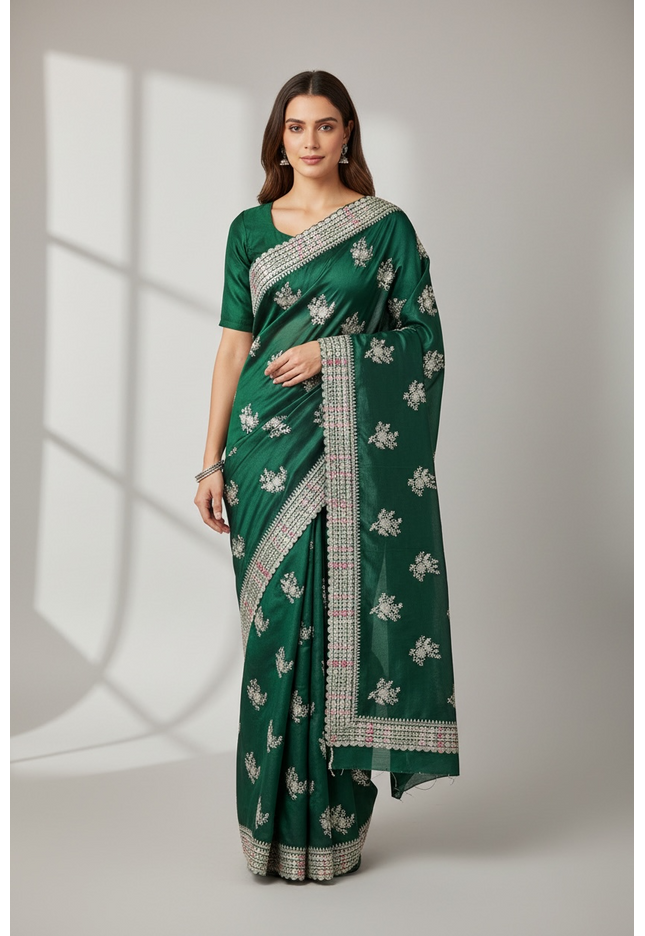 Party wear saree : best for wedding functions
