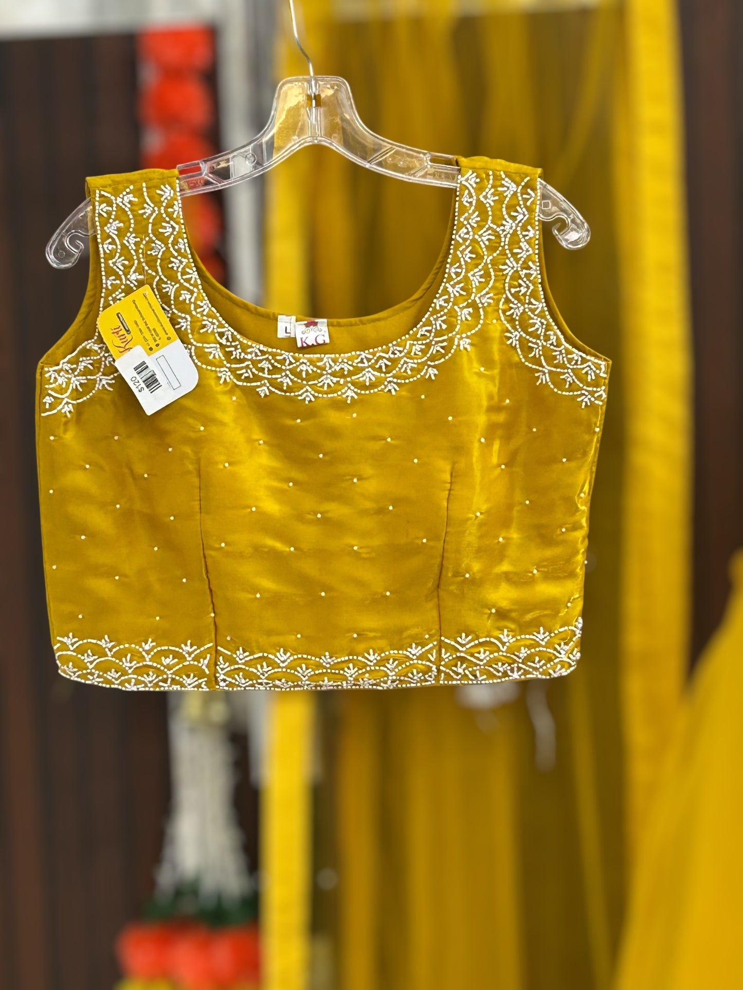 Tissue organza lehenga Choli
