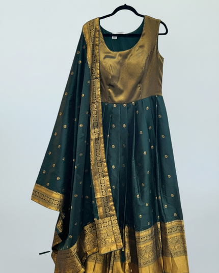 Silk Anarkali set
