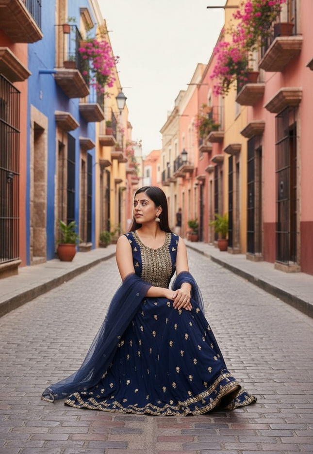 Party wear long kurti