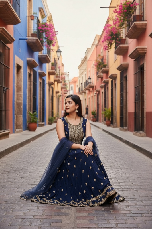 Party wear long kurti