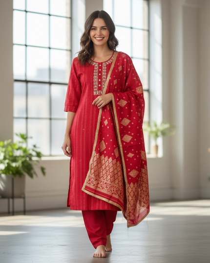 Plus size salwar suit : size 50 - Kurti Connection USA