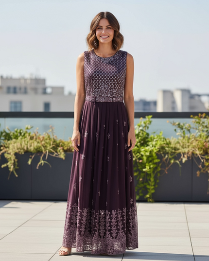 Party wear long kurti - Kurti Connection USA