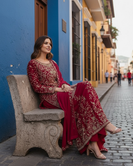 Party wear sharara set