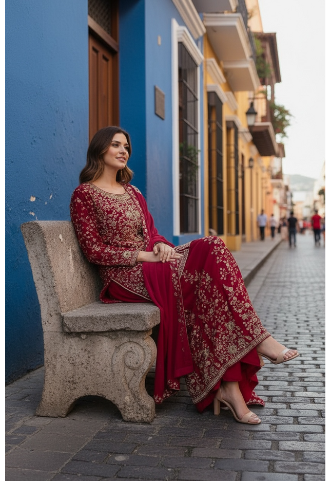 Party wear sharara set