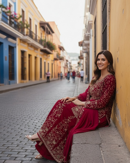 Party wear sharara set